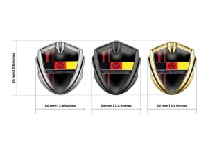 VW Badge Auto Forza Personalizzabile Corse